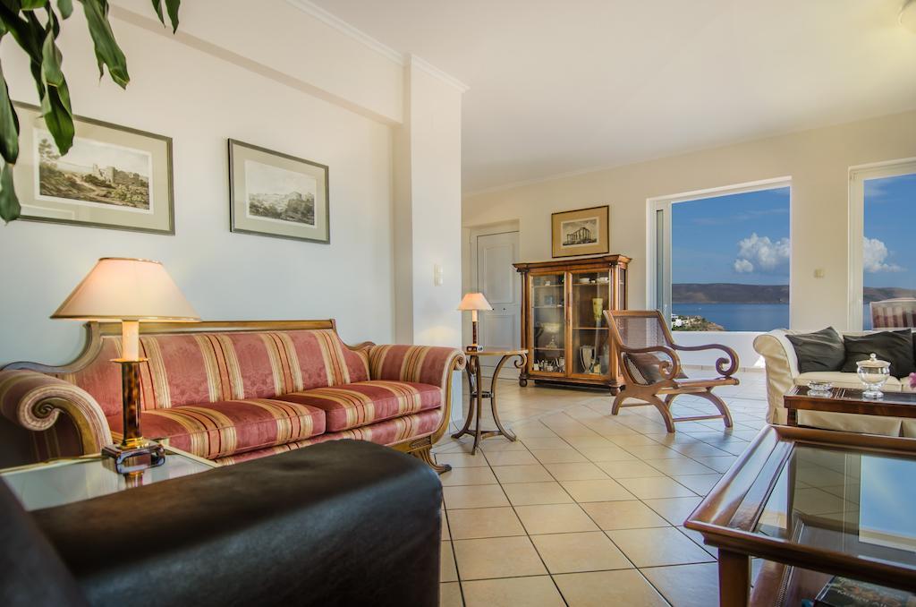 Sounio Villa Kaap Soenion Kamer foto