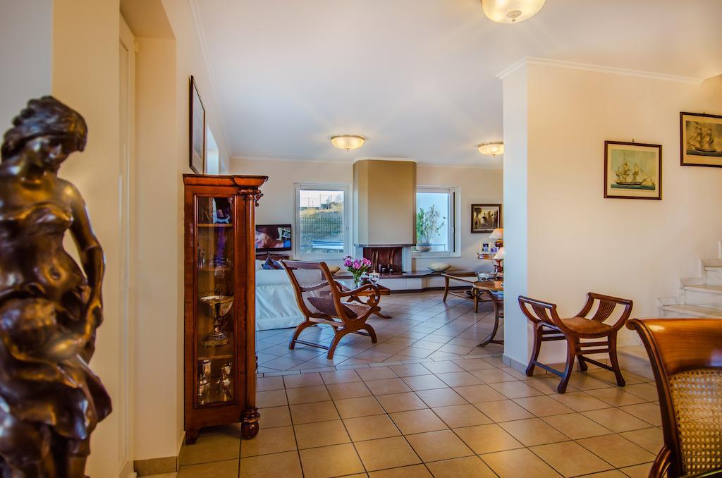 Sounio Villa Kaap Soenion Kamer foto